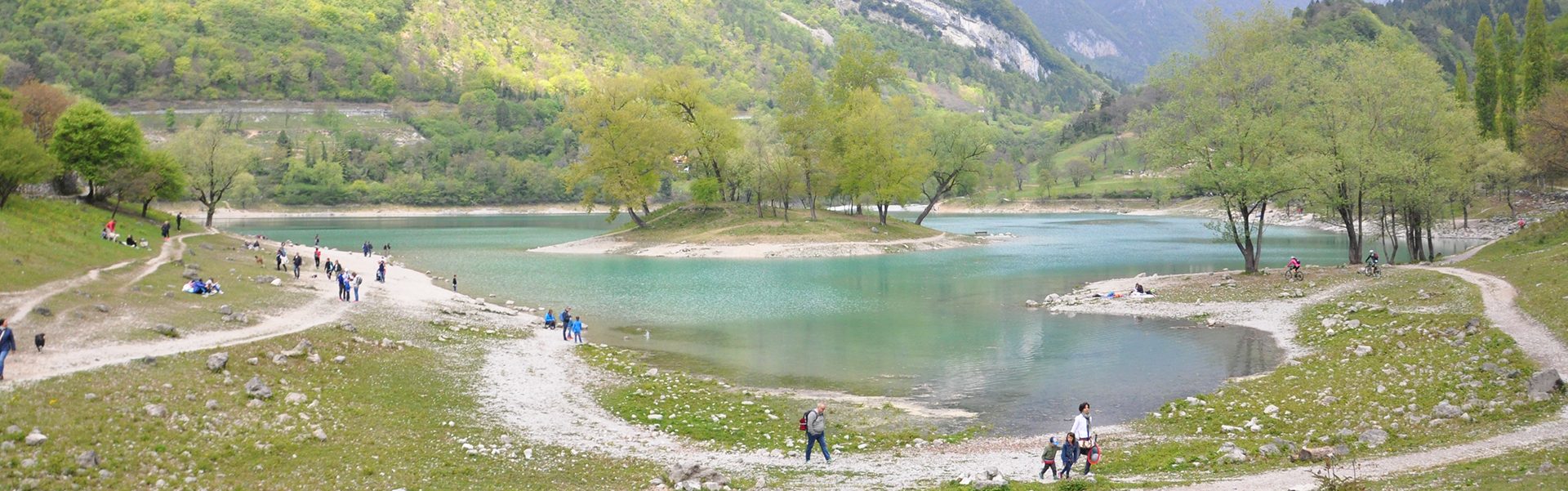 Il “lago azzurro” di Tenno