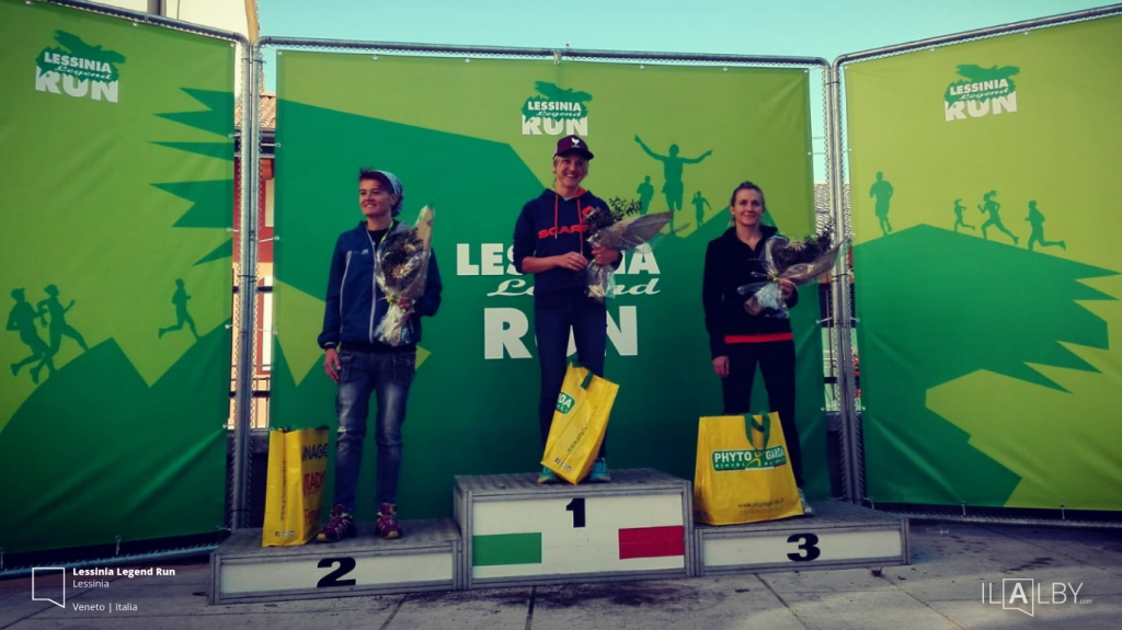 podio femminile lessinia legend run